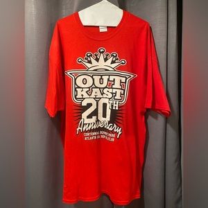 New OutKast 20th Anniversary t-shirt Sz XXL.